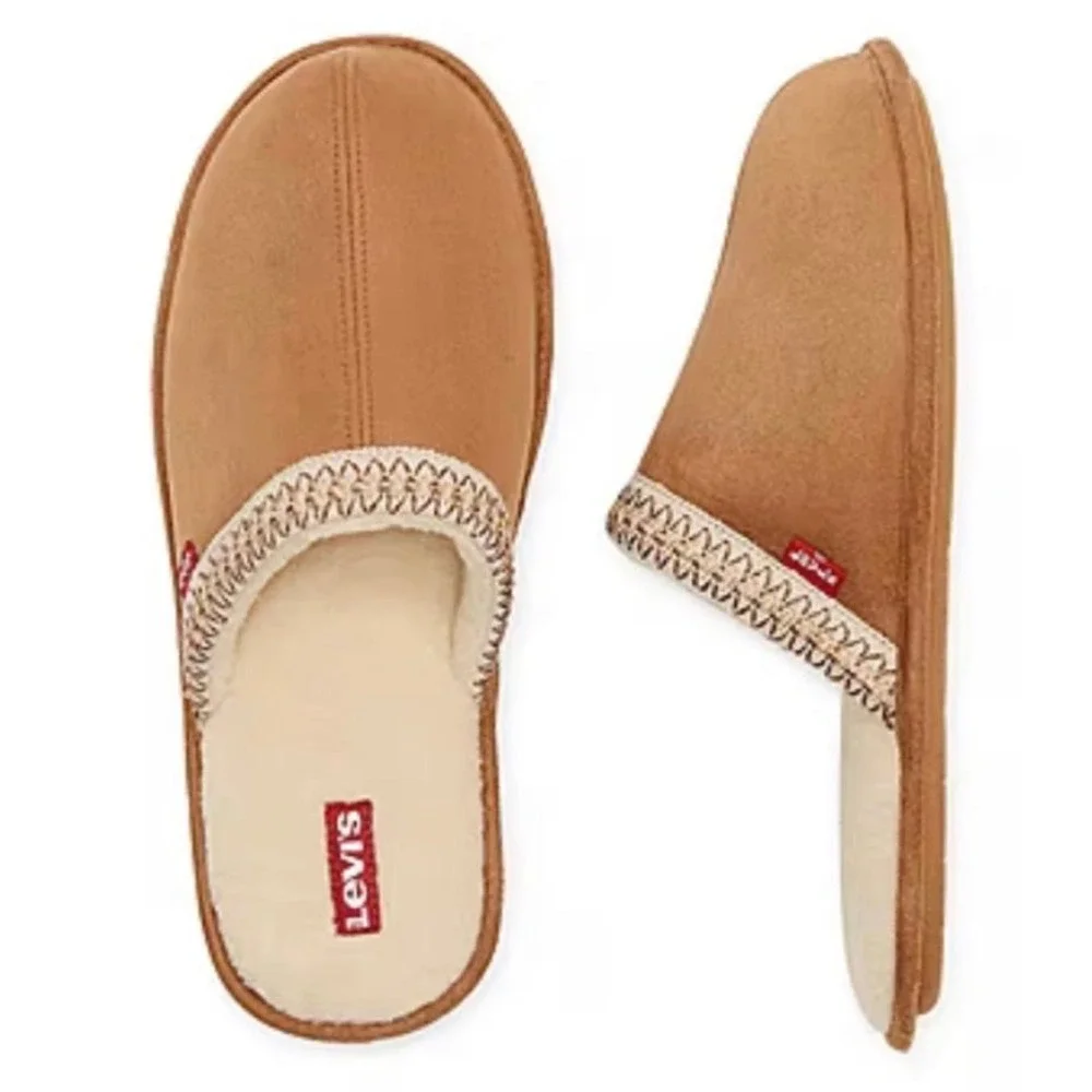 Levi's Mens Memory Foam‎ Insole Slip On Slipper, XL (11-12)